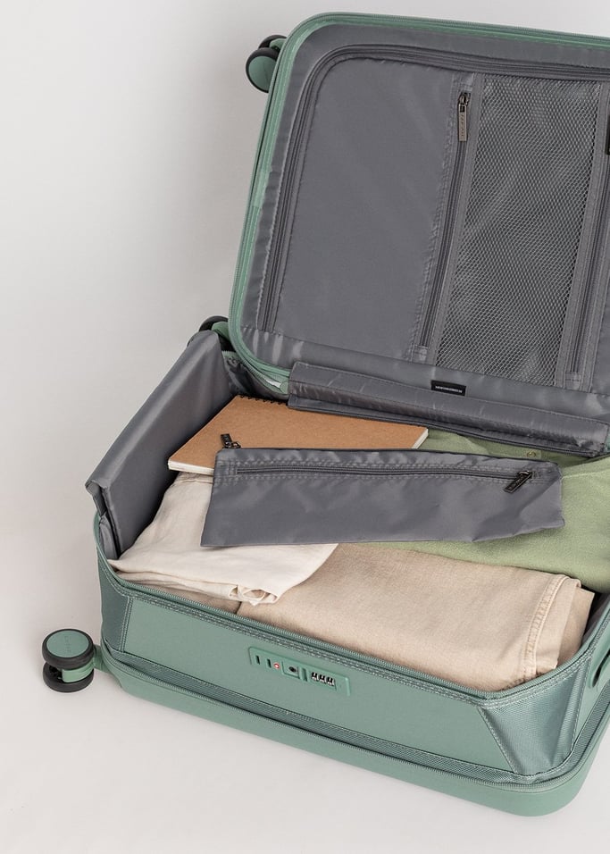 LUGGAGE STUDIO FOLDABLE - Opvouwbare harde handbagagekoffer van polycarbonaat met TSA-slot en multidirectionele wielen, afbeelding van de galerij 12