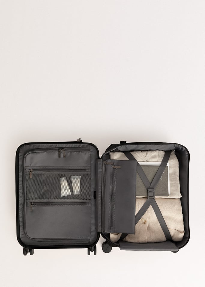 LUGGAGE STUDIO FOLDABLE - Opvouwbare harde handbagagekoffer van polycarbonaat met TSA-slot en multidirectionele wielen, afbeelding van de galerij 9