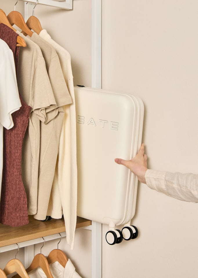 LUGGAGE STUDIO FOLDABLE - Opvouwbare harde handbagagekoffer van polycarbonaat met TSA-slot en multidirectionele wielen, afbeelding van de galerij 5