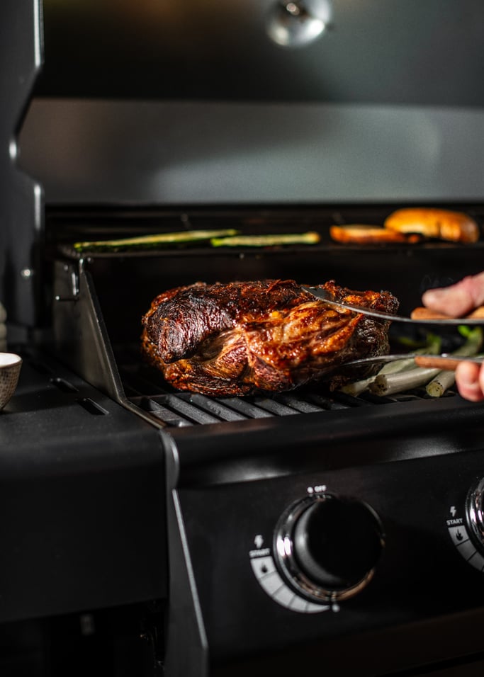 BBQ GAS BURNER PRO - Gasbarbecue met zijbrander en bijzettafel, afbeelding van de galerij 6