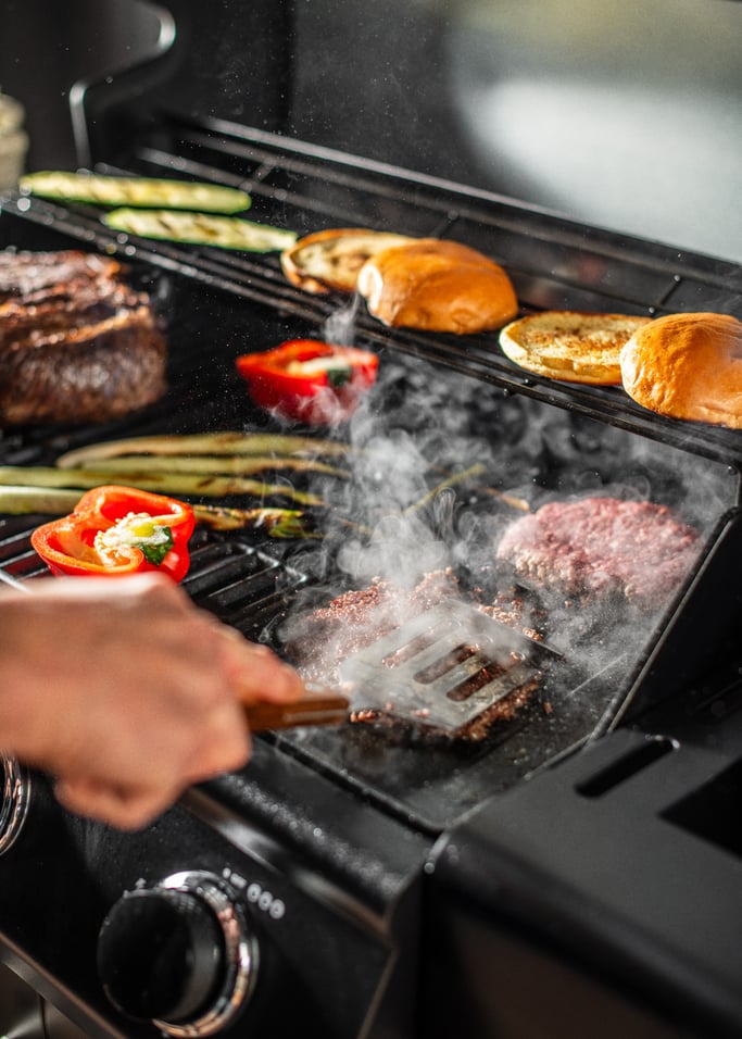 BBQ GAS BURNER PRO - Gasbarbecue met zijbrander en bijzettafel, afbeelding van de galerij 7