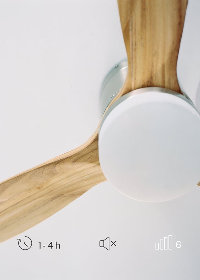 WIND CALM - Stille 40W plafondventilator met technische ABS bladen in verschillende maten, afbeelding van de galerij 5