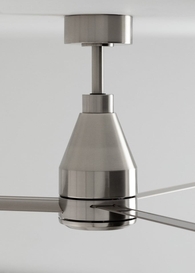 WIND STEEL - Stille plafondventilator 40W Ø132 cm, afbeelding van de galerij 3