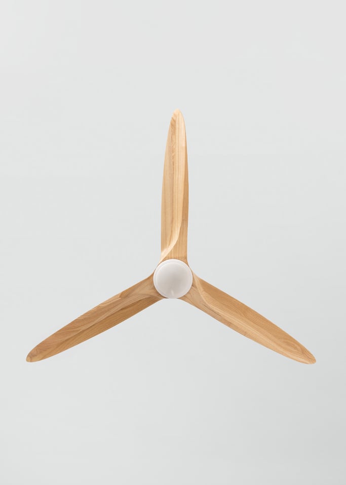 WIND CENTURY - Plafondventilator 40W stil Ø152 cm 100% hout, afbeelding van de galerij 5