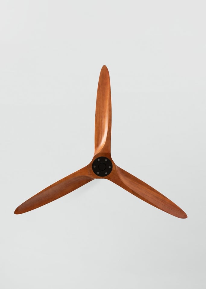 WIND CENTURY - Plafondventilator 40W stil Ø152 cm 100% hout, afbeelding van de galerij 5