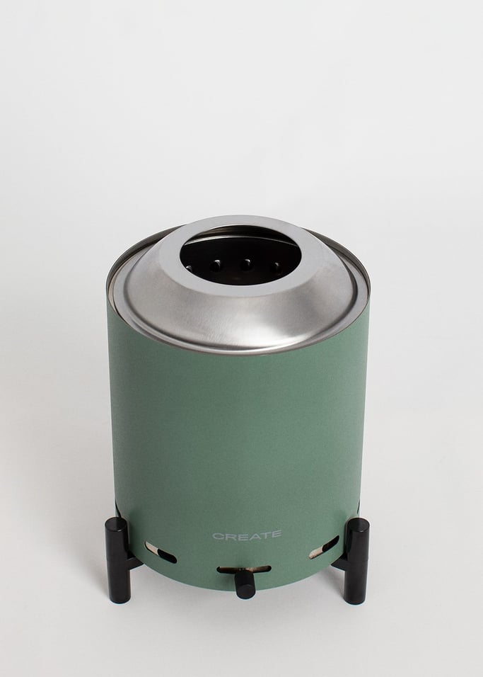 FIRE PIT COMPACT - 1,5 kW Tafelhaard voor buiten op rookvrije pellets, afbeelding van de galerij 5