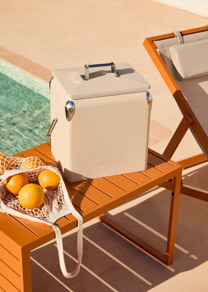 COOLER RETRO - 13L thermische koelbox met flesopener, afbeelding van de galerij 2
