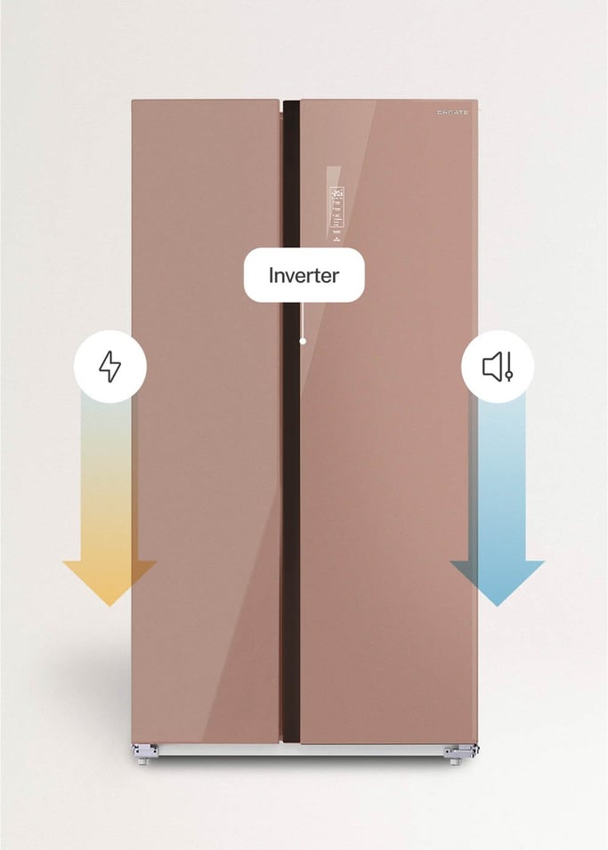 FRIDGE STUDIO SIDE BY SIDE 550 -  Side-by-side koelkast 550 l No Frost, afbeelding van de galerij 7