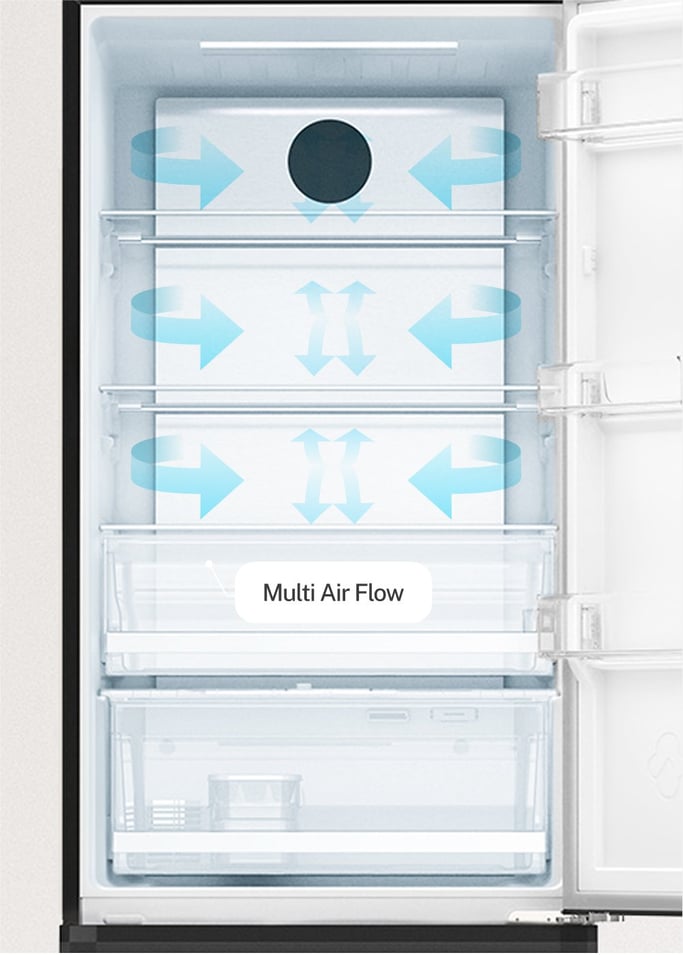 FRIDGE STUDIO COMBI PRO 402 - 402L No Frost combi-koelvriescombinatie met Space Pro en Care+, afbeelding van de galerij 5