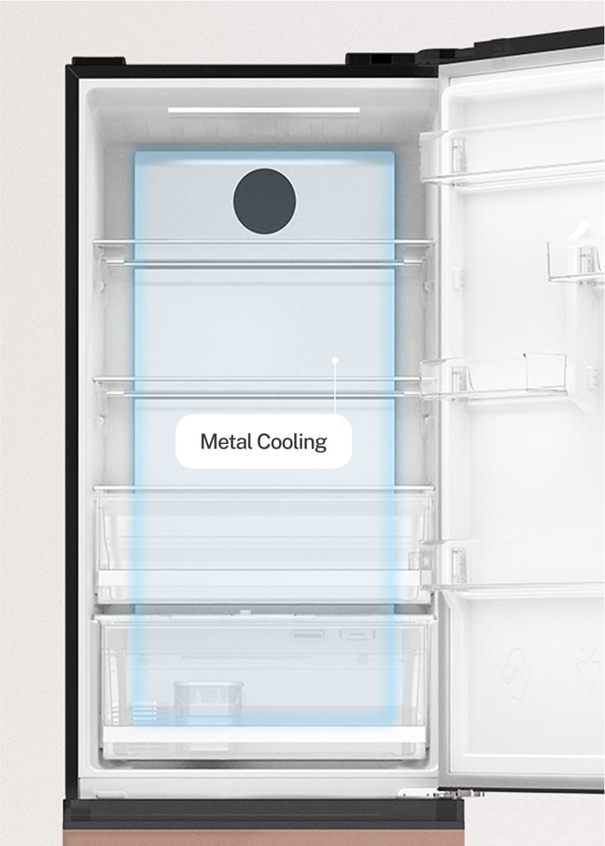 FRIDGE STUDIO COMBI PRO 402 - 402L No Frost combi-koelvriescombinatie met Space Pro en Care+, afbeelding van de galerij 9