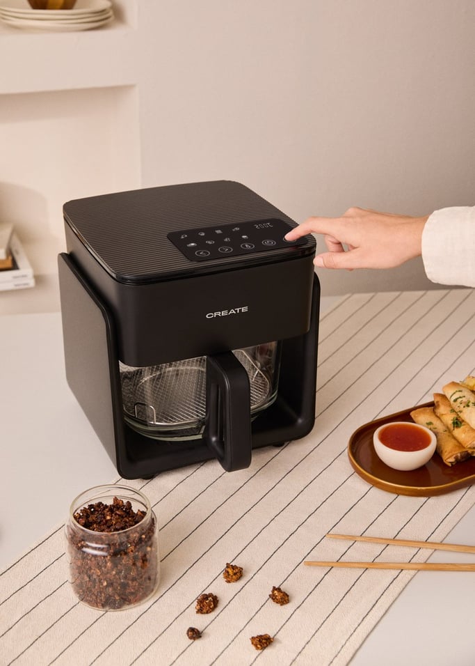 AIR FRYER STUDIO CRYSTAL - 4,2L Glazen Airfryer met Optionele Stoomfunctie, afbeelding van de galerij 4