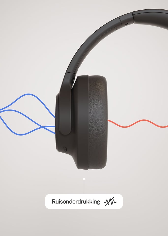 HEADPHONES ANC STUDIO - Draadloze over-ear koptelefoon met ruisonderdrukking, afbeelding van de galerij 3