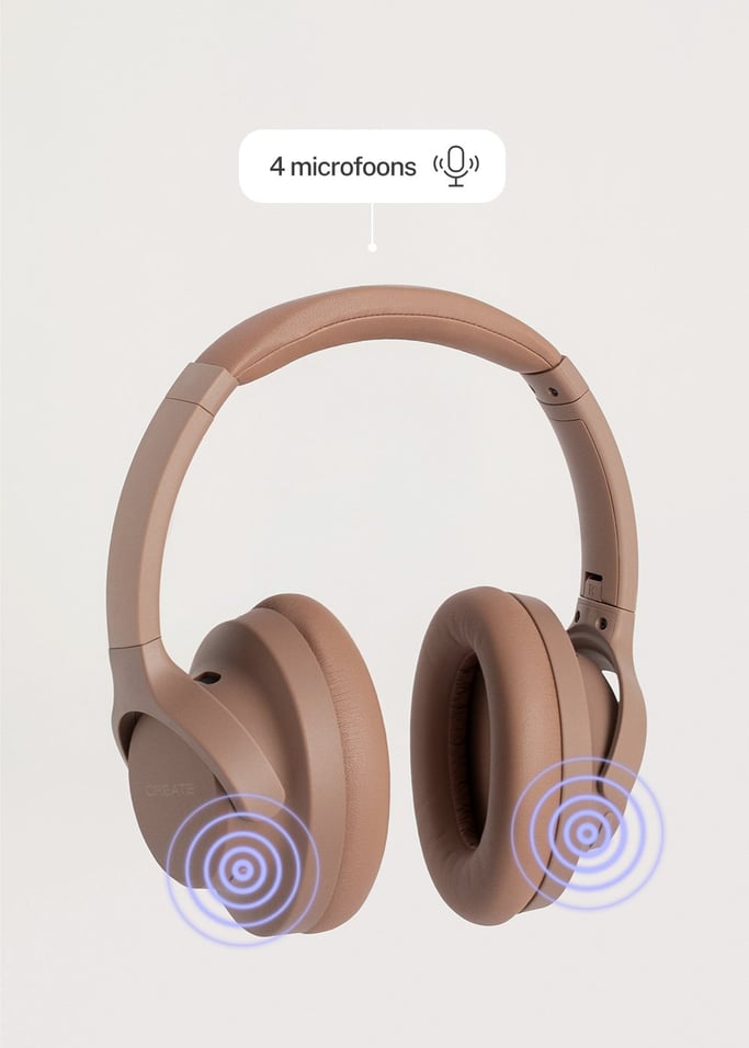 HEADPHONES ANC STUDIO - Draadloze over-ear koptelefoon met ruisonderdrukking, afbeelding van de galerij 5