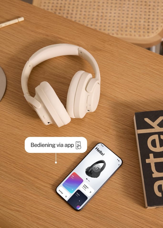 HEADPHONES ANC STUDIO - Draadloze over-ear koptelefoon met ruisonderdrukking, afbeelding van de galerij 7