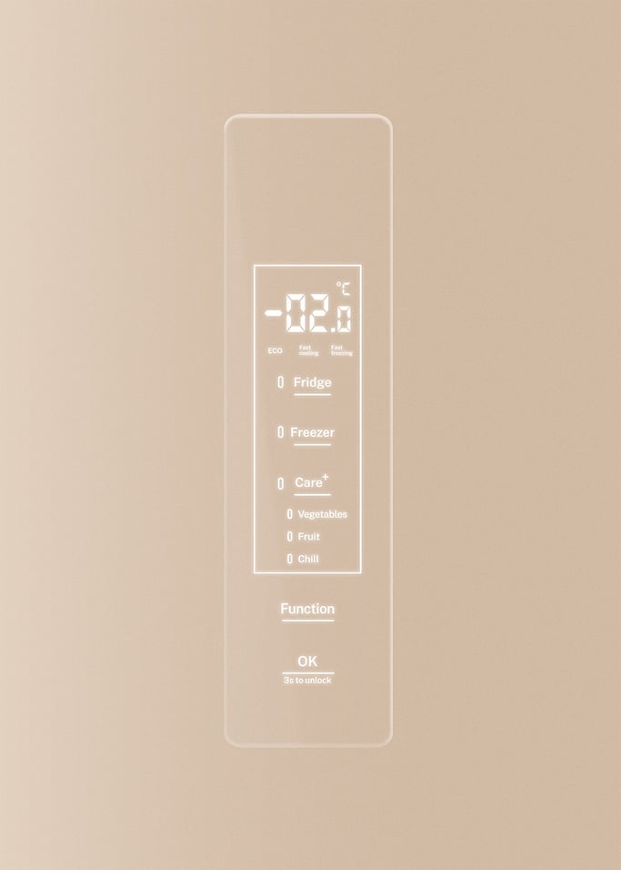 FRIDGE STUDIO COMBI PRO FLEX 401 - Italiaanse koelkast van 401L No Frost met Space Pro en Care+, afbeelding van de galerij 11