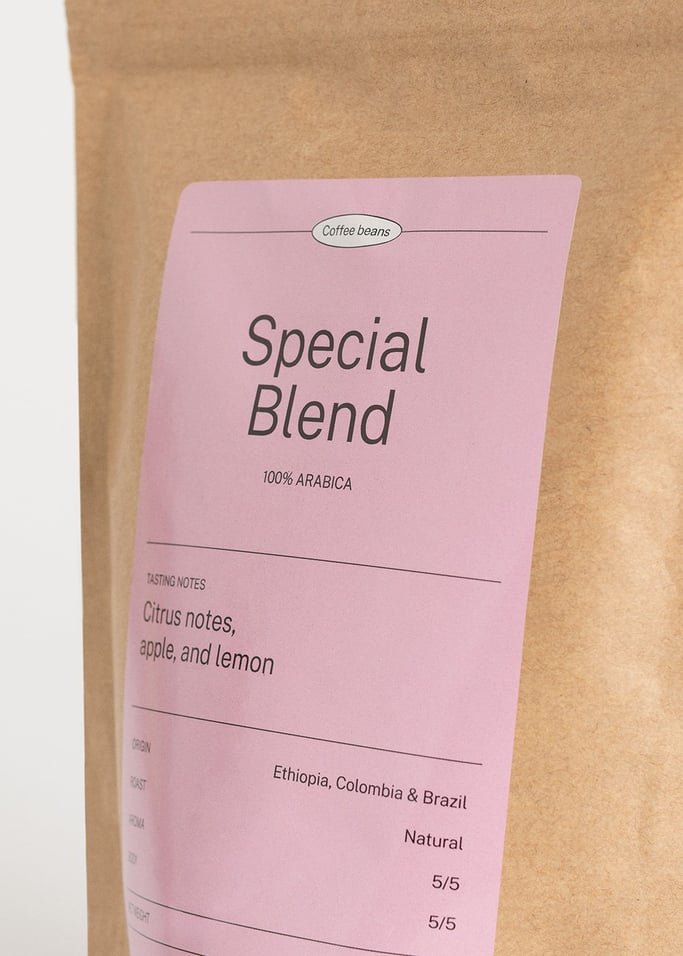 SPECIAL BLEND KOFFIE 100% ARABICA - Speciale koffieblend in bonen en gemalen in verschillende maten
, afbeelding van de galerij 2