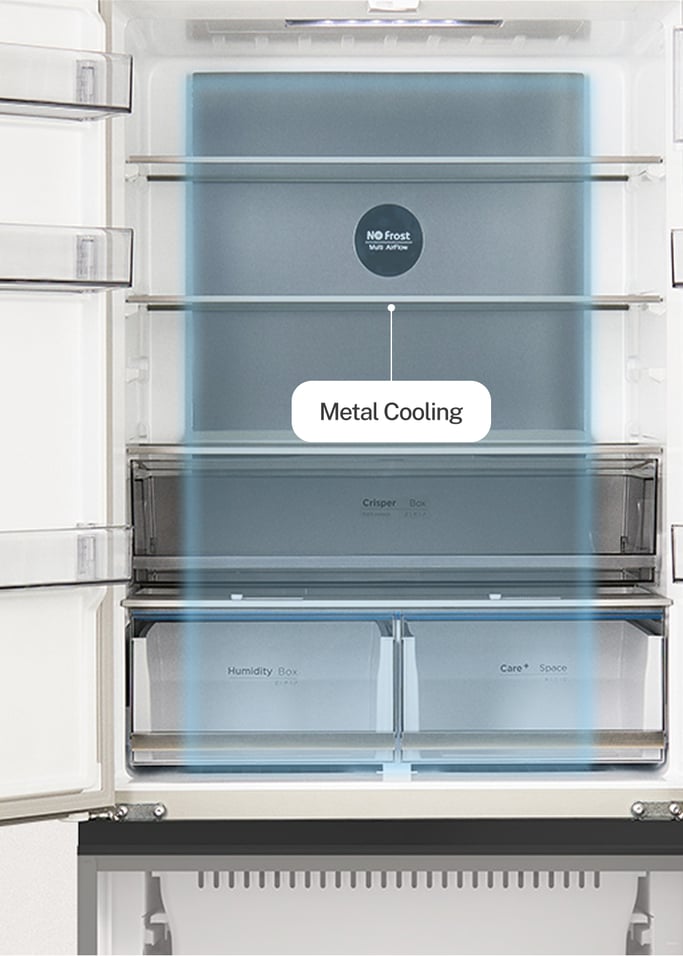 FRIDGE STUDIO FRENCH DOOR PRO 509 - Koelkast met openslaande deur 509L No Frost met Space Pro en Care+, afbeelding van de galerij 12