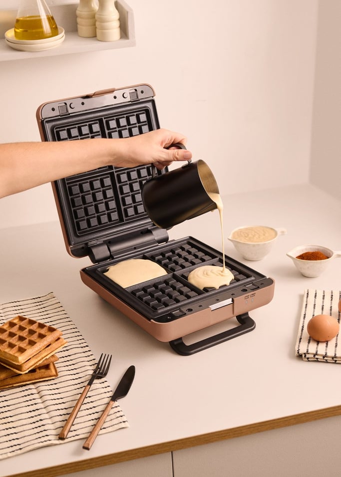 STONE STUDIO - Tosti-ijzer, grill en wafelijzer met verwisselbare platen, afbeelding van de galerij 3