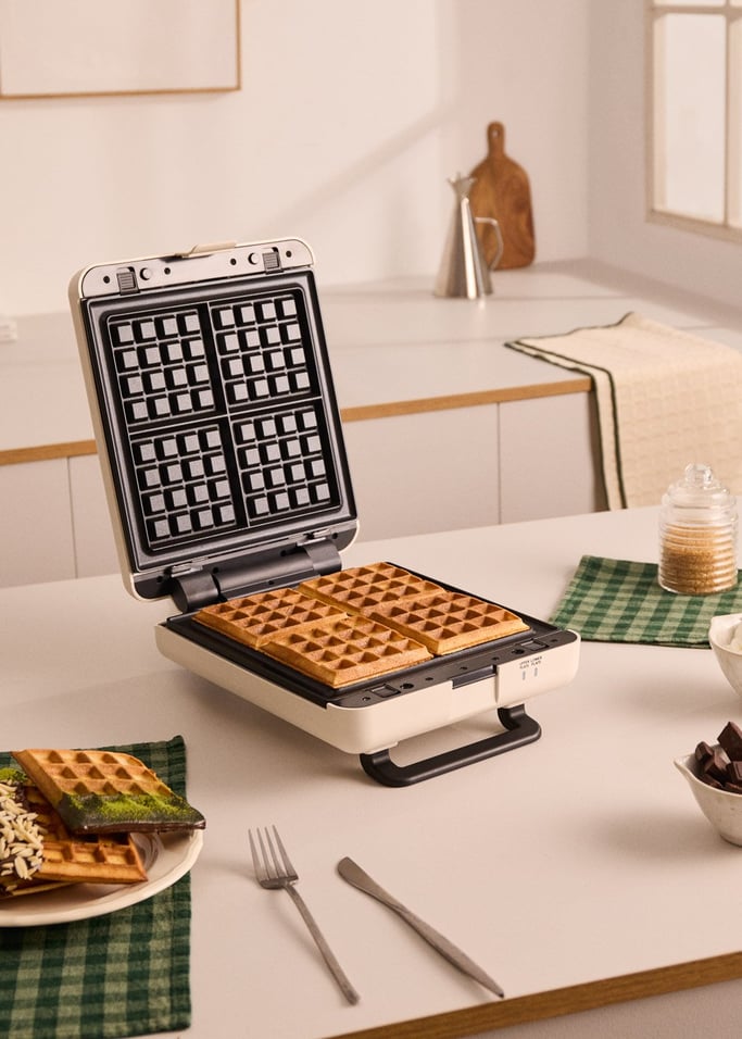 STONE STUDIO - Tosti-ijzer, grill en wafelijzer met verwisselbare platen, afbeelding van de galerij 5