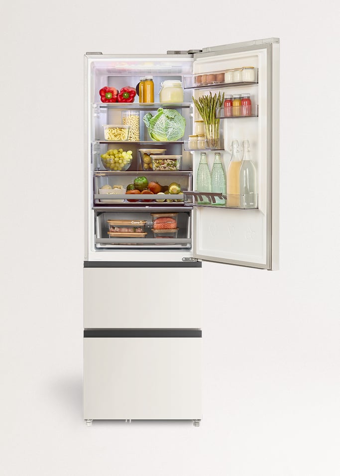 FRIDGE STUDIO COMBI PRO FLEX 401 - Italiaanse koelkast van 401L No Frost met Space Pro en Care+, afbeelding van de galerij 2