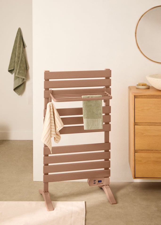 WARM TOWEL - Elektrische handdoekhouder voor op de vloer of aan de muur 500W, afbeelding van de galerij 1