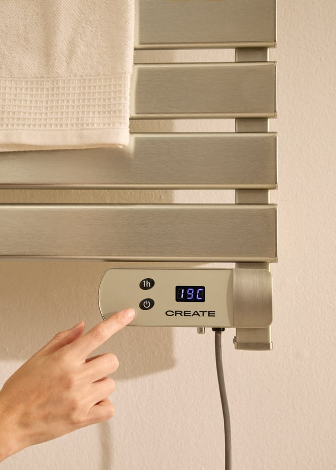 WARM TOWEL - Elektrische handdoekhouder voor op de vloer of aan de muur 500W, afbeelding van de galerij 3