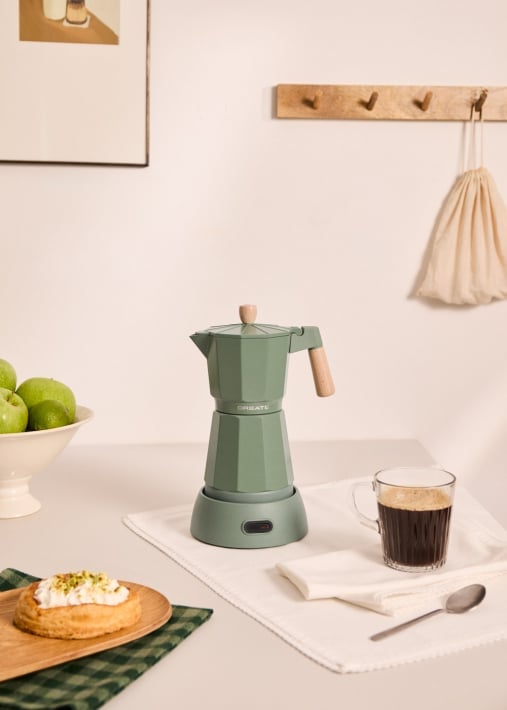 Kopen THERA MOKA ELECTRIC - Elektrische mokkapot met warmhoudfunctie