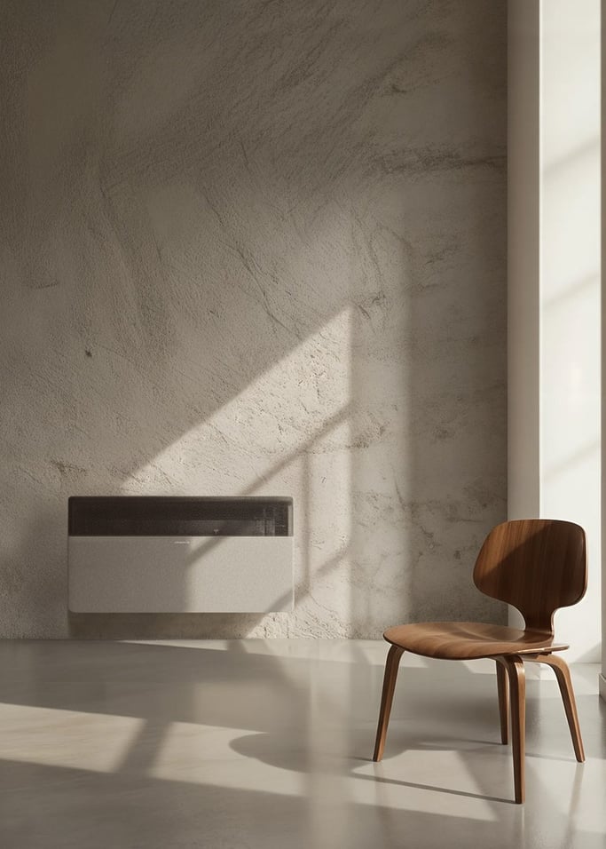 WARM TEXTILE INVERTER - Inverter-convector voor wand of vloer met WiFi 1500W / 2000W, afbeelding van de galerij 2