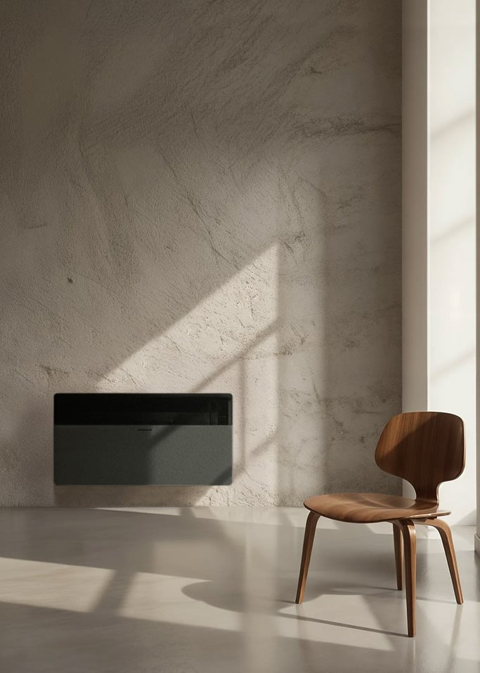 WARM TEXTILE INVERTER - Inverter-convector voor wand of vloer met WiFi 1500W / 2000W, afbeelding van de galerij 2