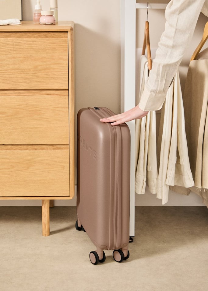 LUGGAGE STUDIO FOLDABLE - Opvouwbare harde handbagagekoffer van polycarbonaat met TSA-slot en multidirectionele wielen, afbeelding van de galerij 1