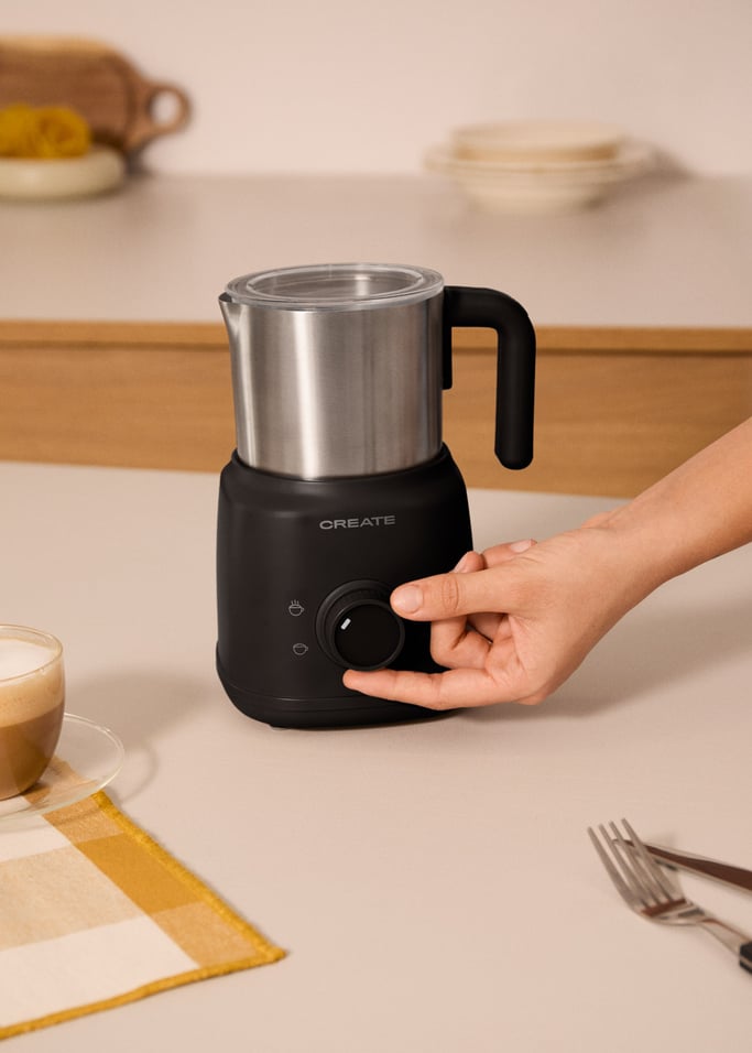 MILK FROTHER RETRO - Melkopschuimer en verwarmer met afneembare kan, afbeelding van de galerij 4