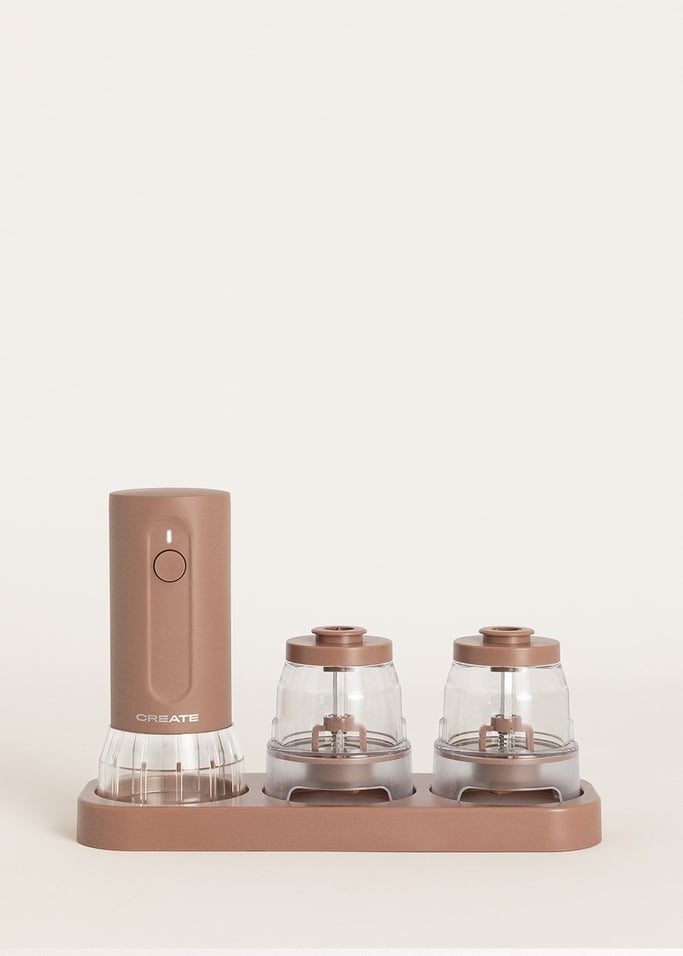 SPICE GRINDER STUDIO PRO - Elektrische kruidenmolen met verwisselbare containers, afbeelding van de galerij 6