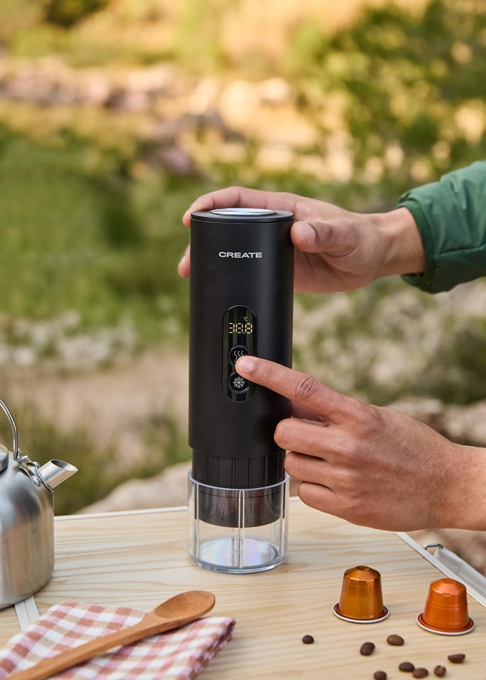 THERA MOVE - Draagbaar espressotoestel 15 bar voor capsules en gemalen koffie, afbeelding van de galerij 3