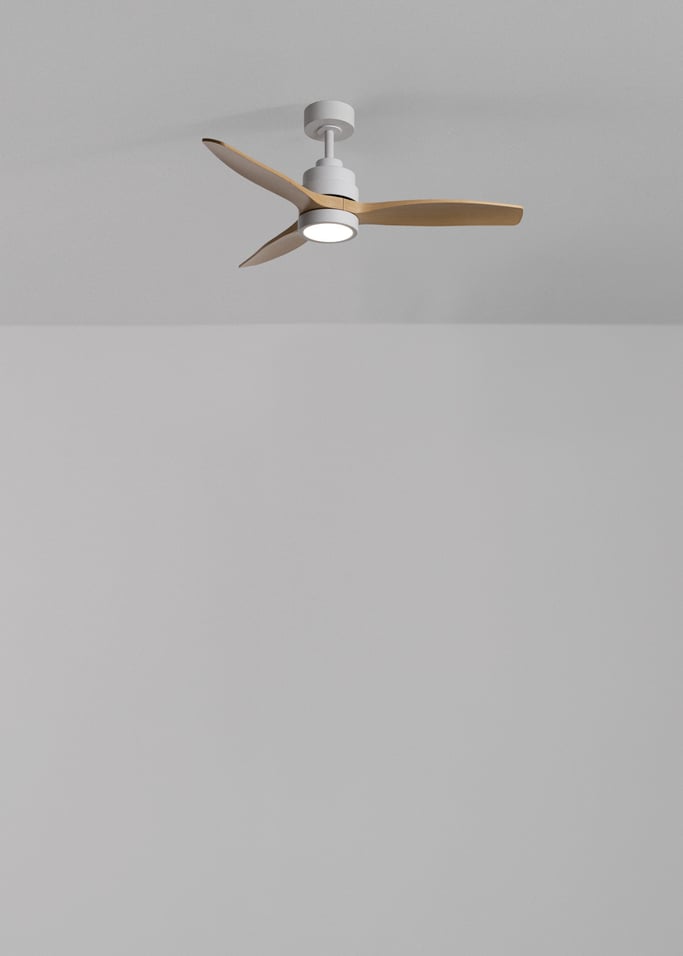 WIND STYLANCE - Stille plafondventilator van 40 W met technische ABS-bladen, verkrijgbaar in verschillende maten., afbeelding van de galerij 2