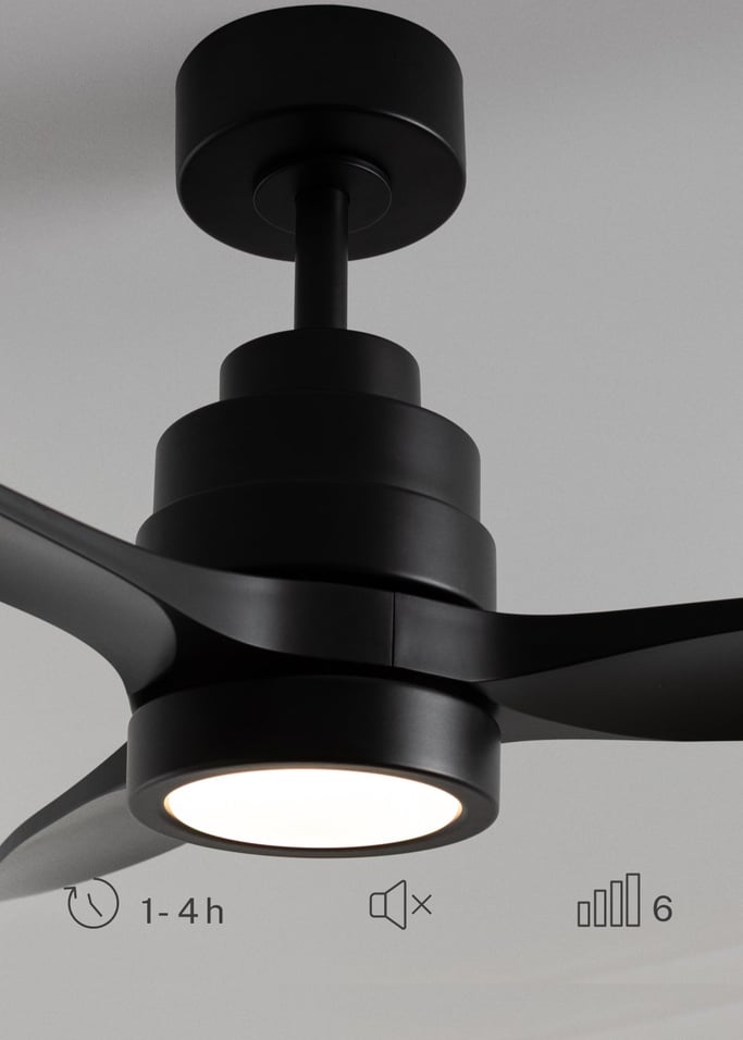 WIND STYLANCE - Stille plafondventilator van 40 W met technische ABS-bladen, verkrijgbaar in verschillende maten, afbeelding van de galerij 4