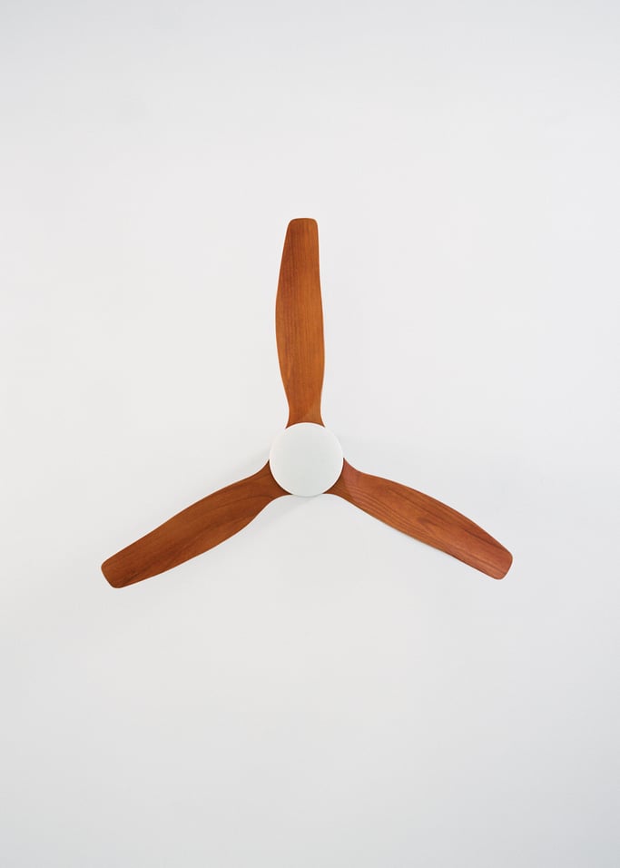 WIND CALM NATURAL WOOD - Plafondventilator 40W silent 100% hout, afbeelding van de galerij 6