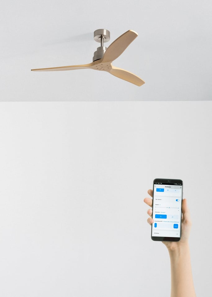 WIND STYLANCE - Stille plafondventilator van 40 W met technische ABS-bladen, verkrijgbaar in verschillende maten, afbeelding van de galerij 2