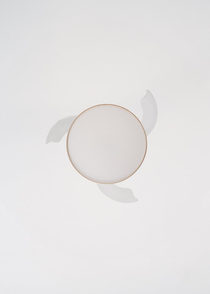 WIND CLEAR CONTOUR  - Stille plafondventilator 40 W Ø107 cm met intrekbare bladen en LED-licht, afbeelding van de galerij 6