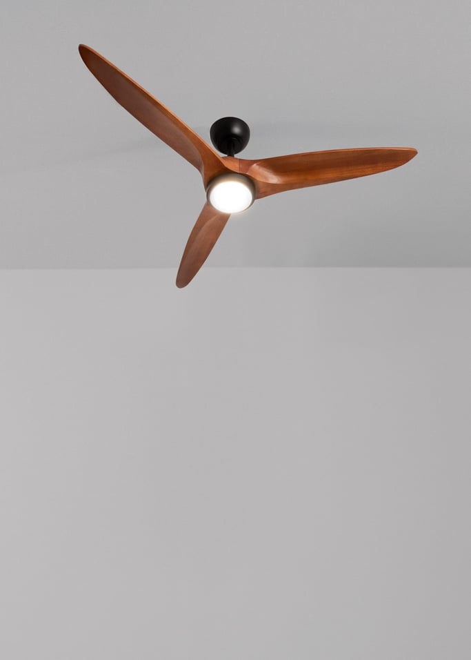 WIND CENTURY - Plafondventilator 40W stil Ø152 cm 100% hout, afbeelding van de galerij 2