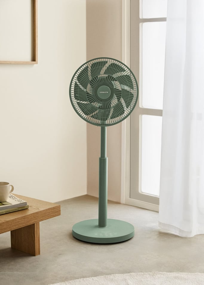 AIR STAND 3D - Staande ventilator met 3D-oscillatie 30W ultrasstil, afbeelding van de galerij 1