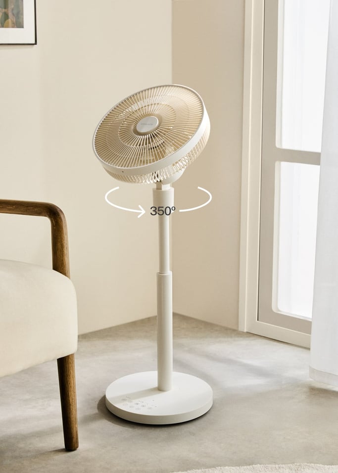 AIR STAND 3D - Staande ventilator met 3D-oscillatie 30W ultrasstil, afbeelding van de galerij 3