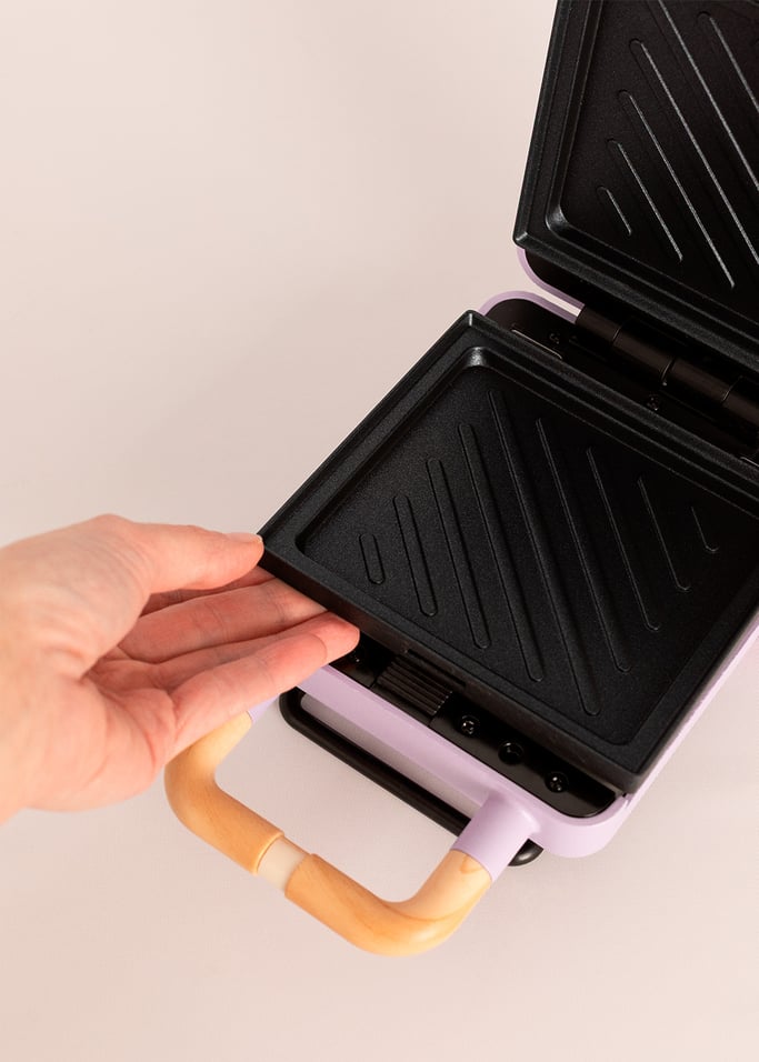 STONE STUDIO - Tosti-ijzer, grill en wafelijzer met verwisselbare platen, afbeelding van de galerij 6