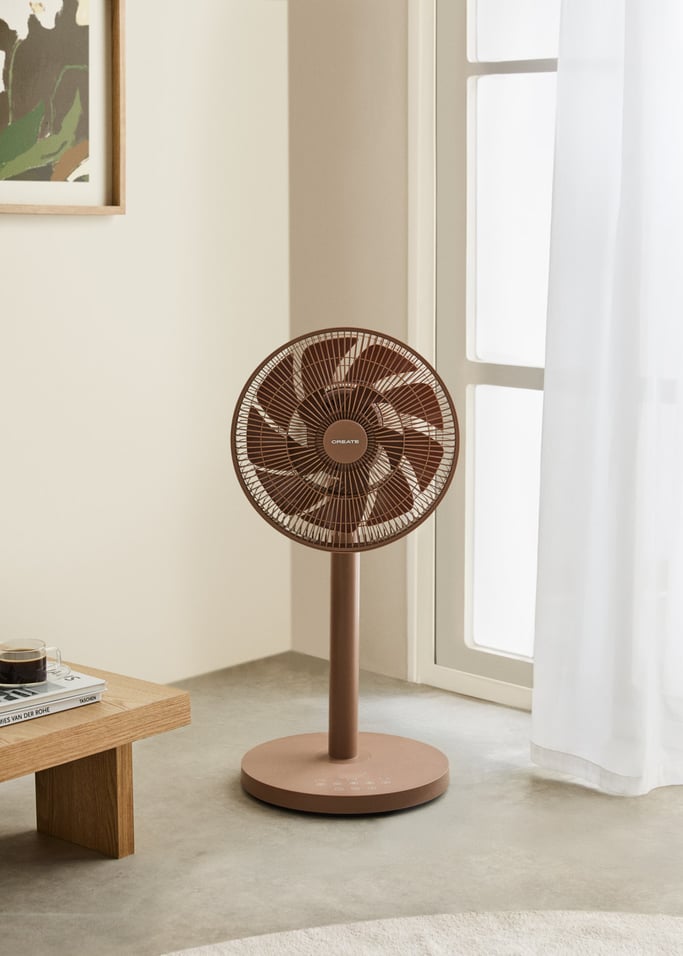 AIR STAND 3D - Staande ventilator met 3D-oscillatie 30W ultrasstil, afbeelding van de galerij 3