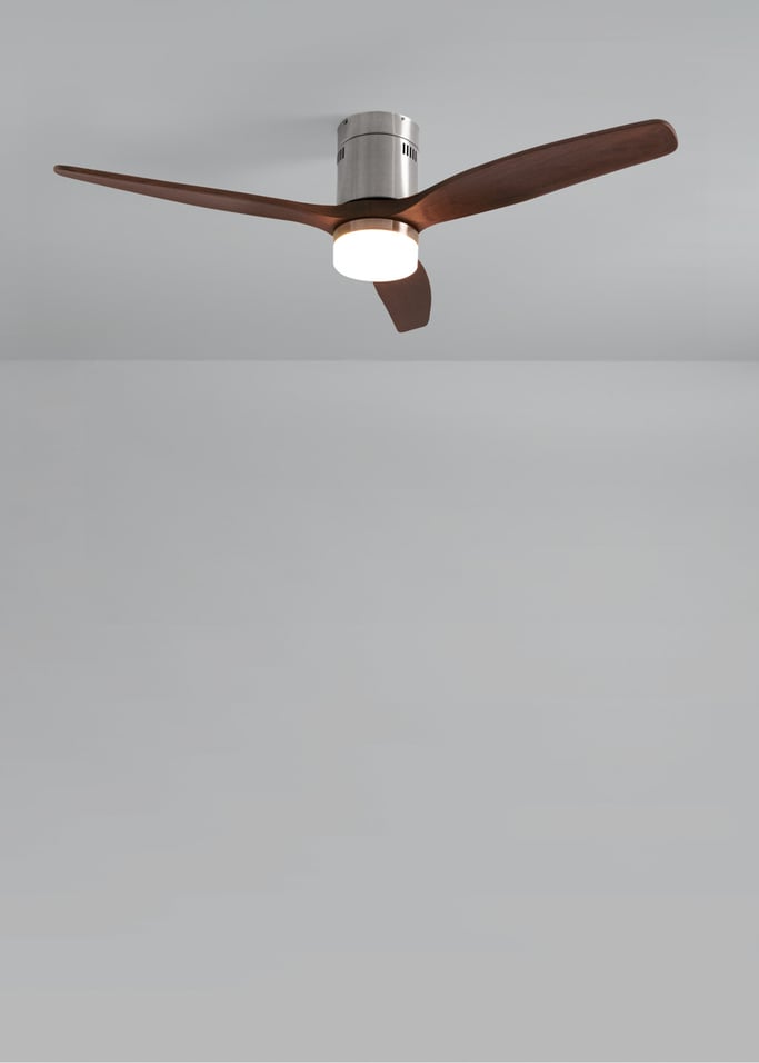 WIND CALM NATURAL WOOD - Plafondventilator 40W silent 100% hout, afbeelding van de galerij 2