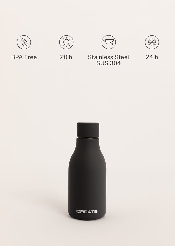 BOTTLE STUDIO - Thermische roestvrijstalen fles verschillende maten, afbeelding van de galerij 2