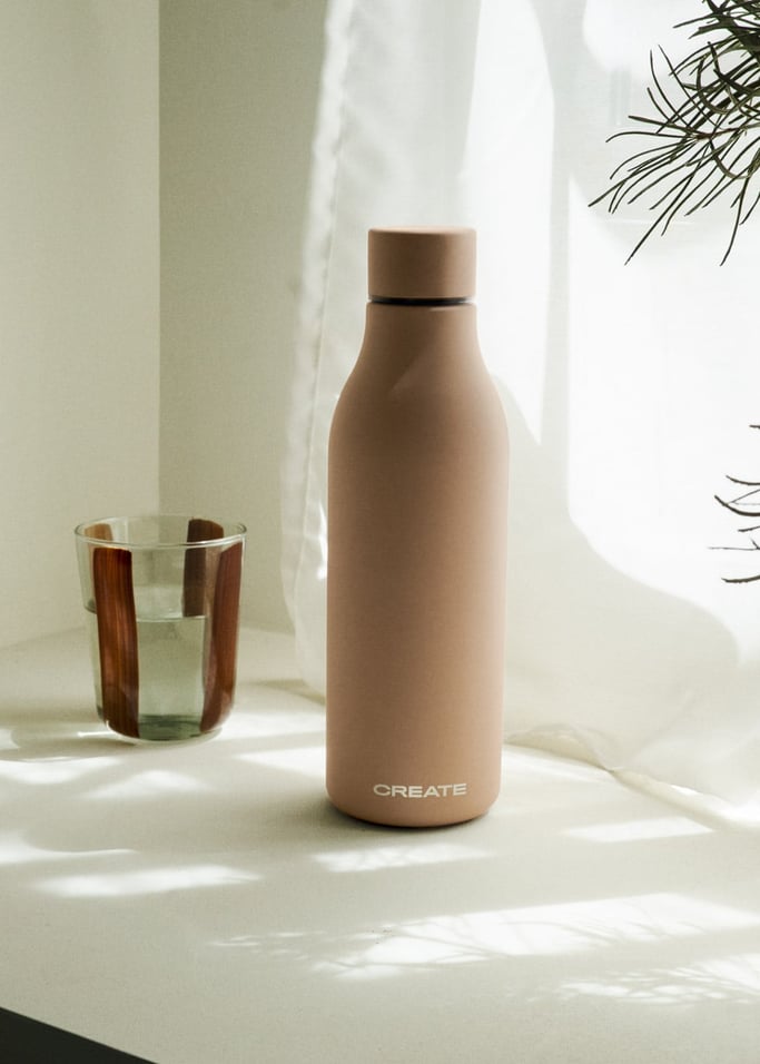 BOTTLE STUDIO - Thermische roestvrijstalen fles verschillende maten, afbeelding van de galerij 1