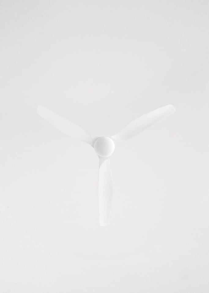 WIND CALM CUSTOM RATTAN - Plafondventilator 40W stil Ø132 cm met LED verlichting in behuizing en lamp, afbeelding van de galerij 6