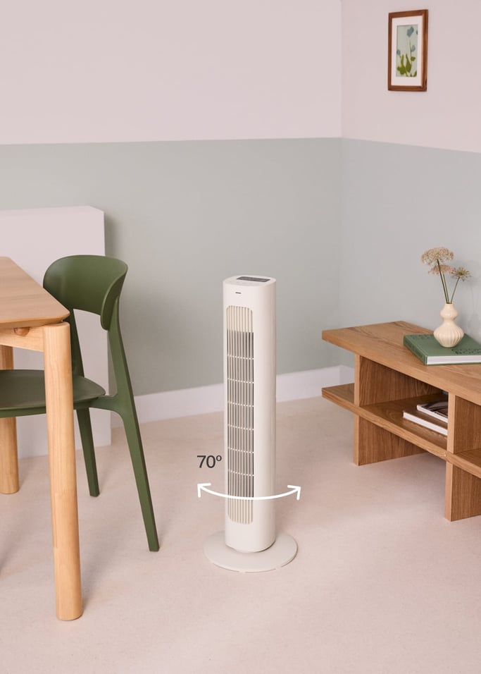 AIR TOWER - Oscillerende torenventilator 50W en 77 cm hoog, afbeelding van de galerij 1