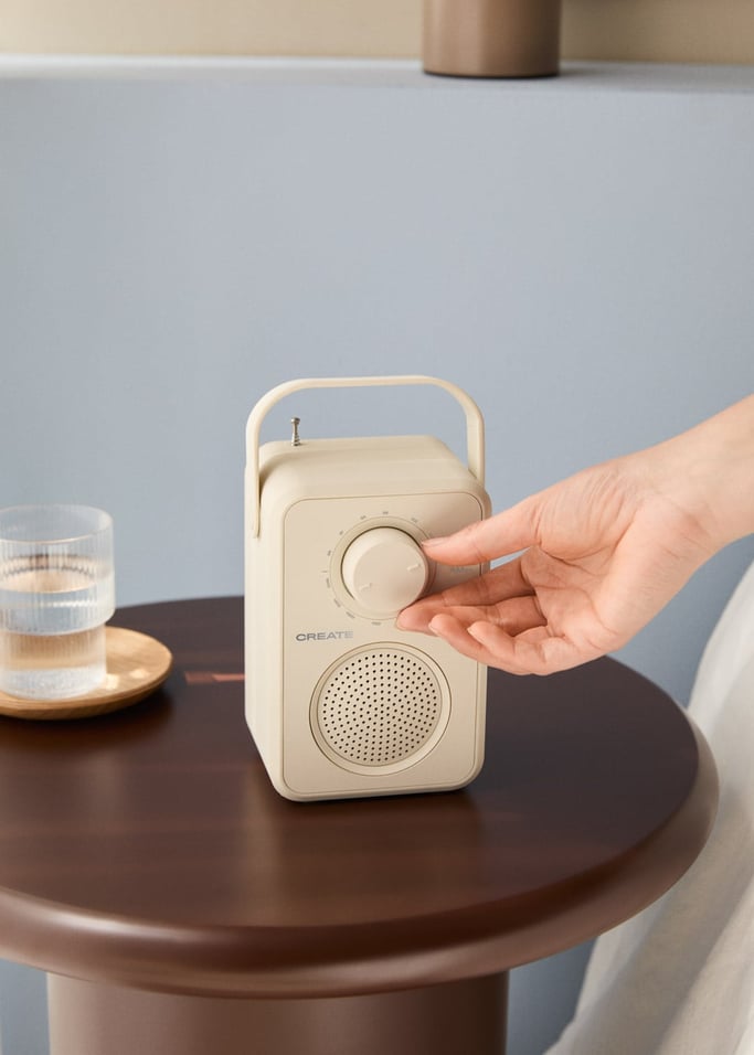RADIO SPEAKER STUDIO - Draagbare AM/FM-radio 5 W met ingebouwde luidspreker, afbeelding van de galerij 3