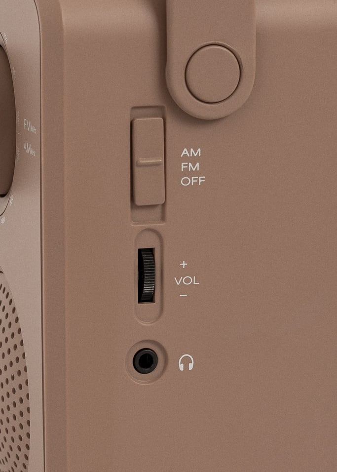 RADIO SPEAKER STUDIO - Draagbare AM/FM-radio 5 W met ingebouwde luidspreker, afbeelding van de galerij 9